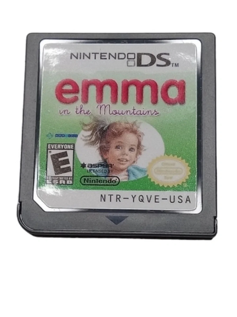 Nintendo DS Emma in the Mountains (pink, green, white) video game